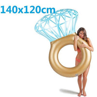 Giant Swan Watermelon Floats Pineapple Flamingo Swimming Ring Unicorn Inflatable Pool Float For Child&Adult Water Toys Jack's Clearance