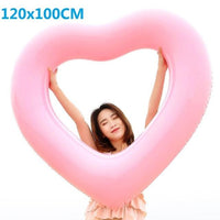 Giant Swan Watermelon Floats Pineapple Flamingo Swimming Ring Unicorn Inflatable Pool Float For Child&Adult Water Toys Jack's Clearance