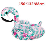 Giant Swan Watermelon Floats Pineapple Flamingo Swimming Ring Unicorn Inflatable Pool Float For Child&Adult Water Toys Jack's Clearance