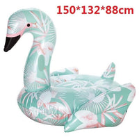 Giant Swan Watermelon Floats Pineapple Flamingo Swimming Ring Unicorn Inflatable Pool Float For Child&Adult Water Toys Jack's Clearance