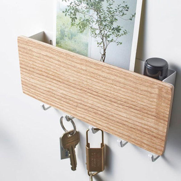 Vintage Wooden Key Rack Jack's Clearance