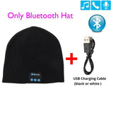 Bluetooth Headphone Winter Hat Warm Beanie Music Cap With Gloves Jack's Clearance