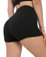 SVOKOR Workout Fitness Shorts Seamless High Waist Push Up Elasticity Breathable Jack's Clearance