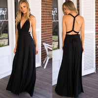Convertible Boho Maxi Club Infinity Robe Longue Femme Red Dress Jack's Clearance