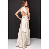 Convertible Boho Maxi Club Infinity Robe Longue Femme Red Dress Jack's Clearance