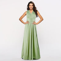 Convertible Boho Maxi Club Infinity Robe Longue Femme Red Dress Jack's Clearance