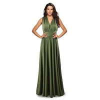 Convertible Boho Maxi Club Infinity Robe Longue Femme Red Dress Jack's Clearance