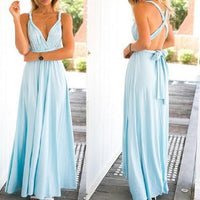 Convertible Boho Maxi Club Infinity Robe Longue Femme Red Dress Jack's Clearance