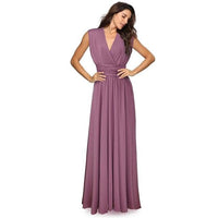 Convertible Boho Maxi Club Infinity Robe Longue Femme Red Dress Jack's Clearance