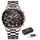 LIGE 2021 Mens Watch Jack's Clearance
