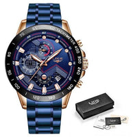 LIGE 2021 Mens Watch Jack's Clearance