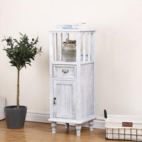 Creative Nordic simple solid wood furniture bedroom bedside cabinet furniture retro style living room storage table Jack's Clearance