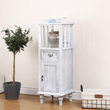 Creative Nordic simple solid wood furniture bedroom bedside cabinet furniture retro style living room storage table Jack's Clearance
