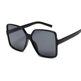 Black Square Oversized Sunglasses Jack's Clearance