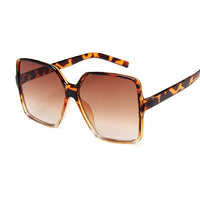Black Square Oversized Sunglasses Jack's Clearance