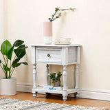 Nordic simple solid wood furniture bedroom bedside cabinet retro style Jack's Clearance