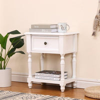 Nordic simple solid wood furniture bedroom bedside cabinet retro style Jack's Clearance