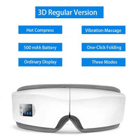 Eye Massager 4D Smart Airbag Vibration Eye Care Instrument Hot Compress Bluetooth Eye Massage Glasses Fatigue Pouch & Wrinkle Jack's Clearance