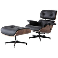 Furgle Modern Classic Replica Lounge Chair with Ottoman Jack's Clearance