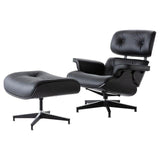 Furgle Modern Classic Replica Lounge Chair with Ottoman Jack's Clearance