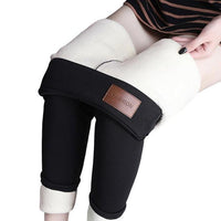 CHRLEISURE Warm Plus Velvet Winter Leggings Jack's Clearance