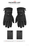 Waterproof Motorcycle Gloves Heating USB Hand Warmer Electric Thermal Heated Gloves Battery Powered Gloves Jack's Clearance