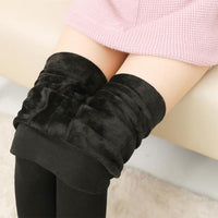 Winter Leggings Knitting Velvet Casual Legging New High Elastic Thicken Warm Black Pants Skinny Pants For Women Leggings Jack's Clearance