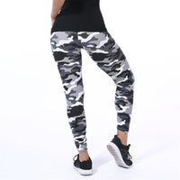 YSDNCHI 2021 Camouflage Womens Graffiti Style Slim Stretch Leggings Jack's Clearance