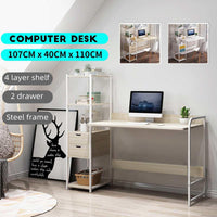 Large Wood Office PC Laptop Workstation Home Gaming Desk Jack's Clearance