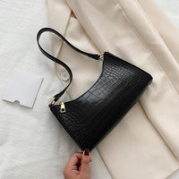 Crocodile Pattern PU Leather Handbag Jack's Clearance