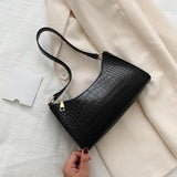 Crocodile Pattern PU Leather Handbag Jack's Clearance