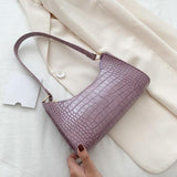 Crocodile Pattern PU Leather Handbag Jack's Clearance