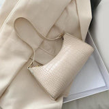 Crocodile Pattern PU Leather Handbag Jack's Clearance