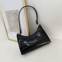 Crocodile Pattern PU Leather Handbag Jack's Clearance