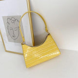 Crocodile Pattern PU Leather Handbag Jack's Clearance