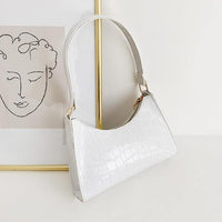 Crocodile Pattern PU Leather Handbag Jack's Clearance