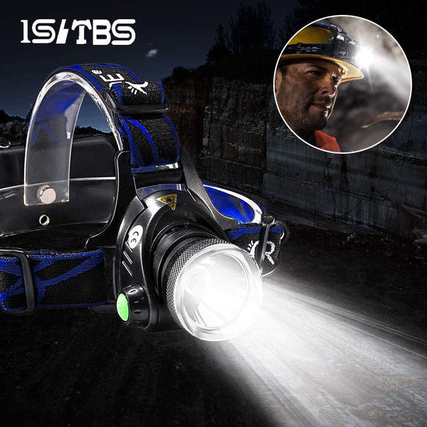 LED Super Bright USB Rechargeable Headlamp Jack's Clearance