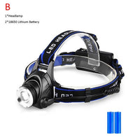 LED Super Bright USB Rechargeable Headlamp Jack's Clearance