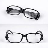 Unisex Multi Strength Reading Glasses with LED Magnifier Light Up Eyeglasses Jack's Clearance