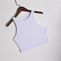 Short Top Sleeveless O Croptops Jack's Clearance