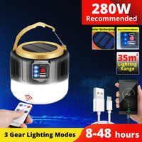 Solar LED Camping Light Jack's Clearance