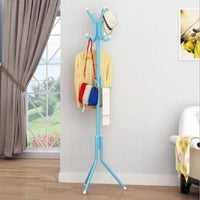 Coat Stand 9/12 Hooks Metal Assembled Hangers Hat Coat Display Standing Rack Clothes Hanger Bedroom Clothing Organizer Furniture Jack's Clearance