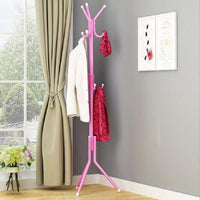 Coat Stand 9/12 Hooks Metal Assembled Hangers Hat Coat Display Standing Rack Clothes Hanger Bedroom Clothing Organizer Furniture Jack's Clearance
