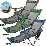Reclining Camping Chair with Footrest Jack's Clearance
