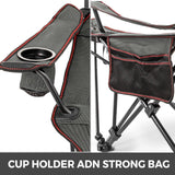 Reclining Camping Chair with Footrest Jack's Clearance