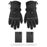 Waterproof Motorcycle Gloves Heating USB Hand Warmer Electric Thermal Heated Gloves Battery Powered Gloves Jack's Clearance