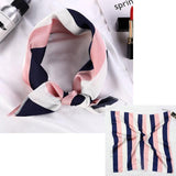 Square Silk Scarf Satin Print Jack's Clearance