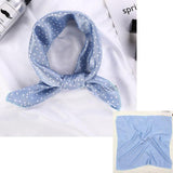 Square Silk Scarf Satin Print Jack's Clearance