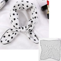 Square Silk Scarf Satin Print Jack's Clearance