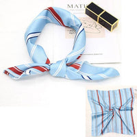 Square Silk Scarf Satin Print Jack's Clearance